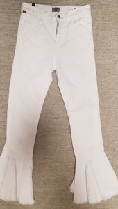 Drew Flounce Hi Rise jeans